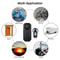 Wireless Motorcycle Bike Vibration Alarm IP55 Waterproof Remote Anti Theft System 4