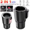Portable Smart 2in1 12V Car Cup Cooler Warmer Mini Auto Refrigerator Cup Holder 0