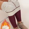 Super Warm Winter Leggings Women High Waist Velvet Thermal Pants 2