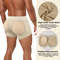 Removable Buttocks Body Shaper Shorts For Men Hip Lift Breathable Boxer Briefs Quick Dry Underwear 2