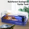 Transparency Turtle Tank House With Basking And Breeding Areas Reptile Habitat 1