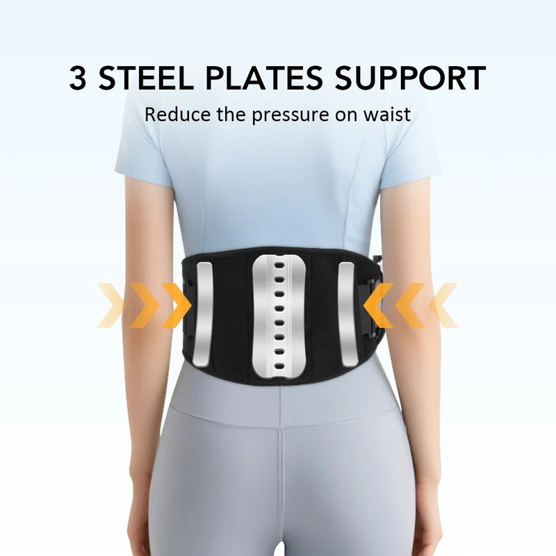 USB Infrared Heating Belt Back Waist Massage Support Brace Band Warmer Thermal Pad 3