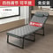 Summer Outdoor Rollaway Bed With Cotton Padding Recliner Folding Nap Cot For Office Or Camping 8
