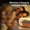 LED Night Light Wireless Charger Stand With Fast Charging Dock For IPhone Samsung And Xiaomi 4