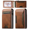 Mens PU Leather Auto Eject Wallet With Flip Cover 7