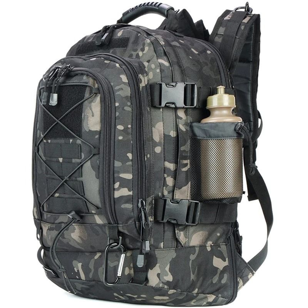 60L Military Tactical Backpack Army Molle Assault Rucksack Outdoor Travel Gear 10