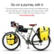 Rhinowalk Waterproof Bike Bag Set With Pannier Handlebar And Frame Bags For Long Distance Cycling 1