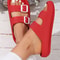 Women Thick Soled Platform Slippers Non Slip Casual Slides 3