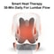 Memory Foam Electric Massage Waist Pad Chair Cushion Hot Compress Set 3