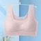 Wire Free Sports Bra Seamless Ice Silk Push Up Bra For Women 9