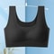 Wire Free Sports Bra Seamless Ice Silk Push Up Bra For Women 6