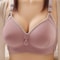 BC Cup Push Up Womens Bra Wireless Three Breasted Supportive Underwear For Women 10