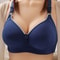 BC Cup Push Up Womens Bra Wireless Three Breasted Supportive Underwear For Women 7