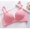 One Piece Wireless Push Up Bra Seamless Candy Color Lingerie Corset 11
