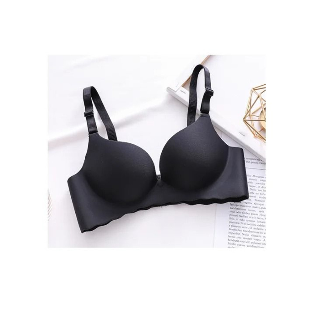 One Piece Wireless Push Up Bra Seamless Candy Color Lingerie Corset 12