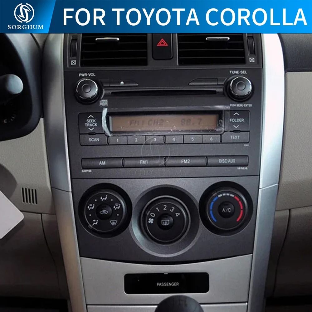 AC Blower Knob Panel Wind Speed Control Switch For Toyota Corolla 5