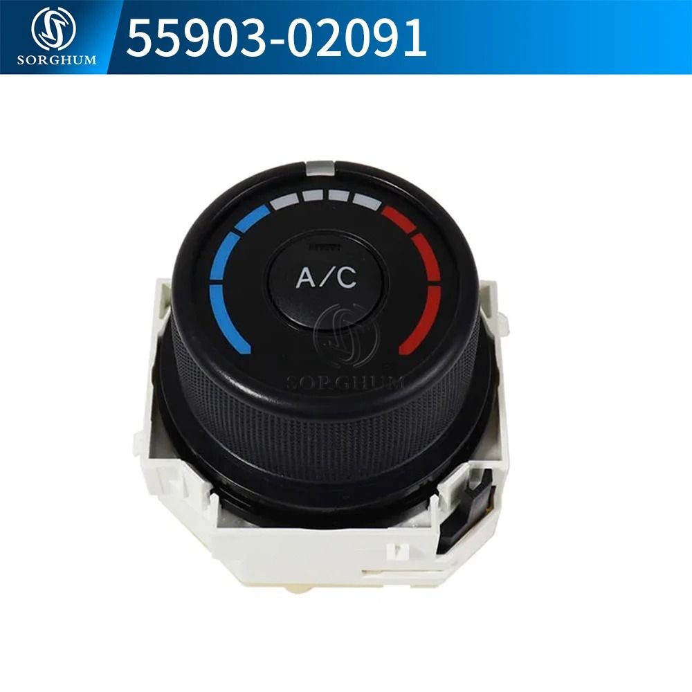 AC Blower Knob Panel Wind Speed Control Switch For Toyota Corolla 7