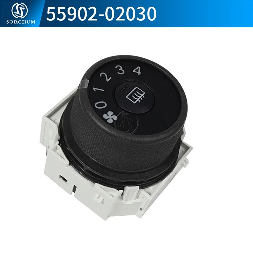 AC Blower Knob Panel Wind Speed Control Switch For Toyota Corolla 8