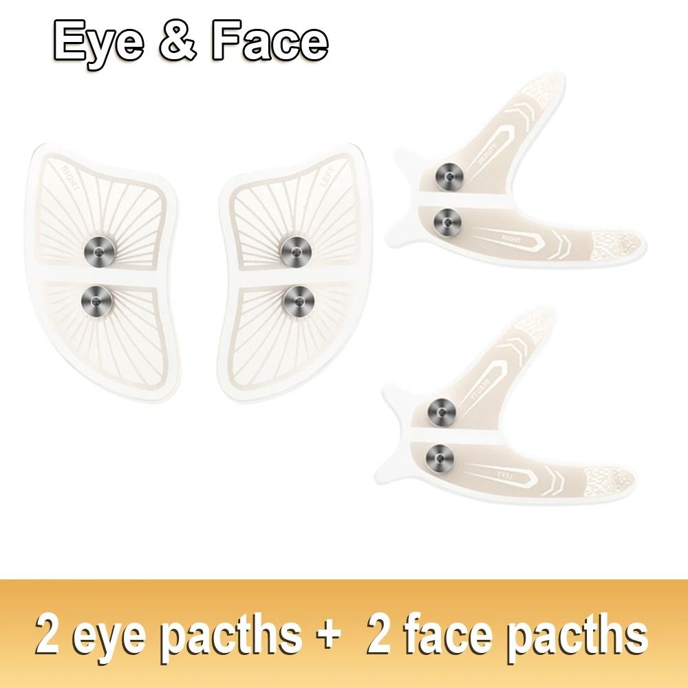 EMS Facial Eye Massager Dual Head Electric Skin Tightener 6