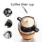 Portable Stainless Steel Reusable Coffee Funnel Tea Infuser Drip Filter 2