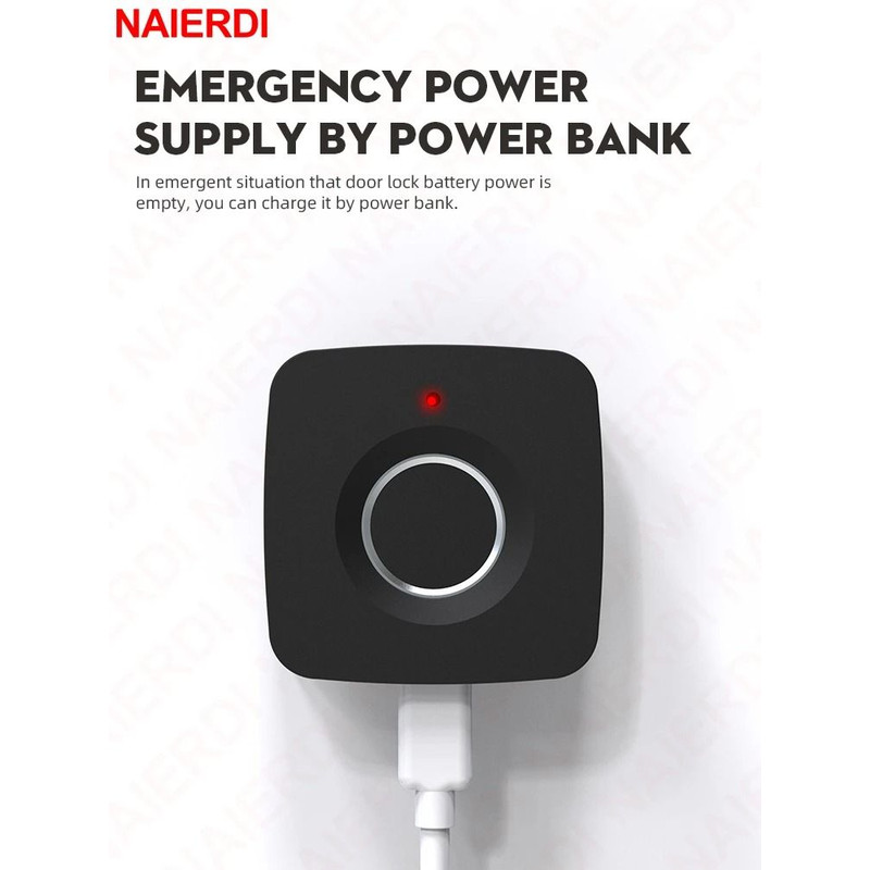 NAIERDI Smart Biometric Cabinet Lock Smart Fingerprint Keyless Lock For Lockers Drawers 3