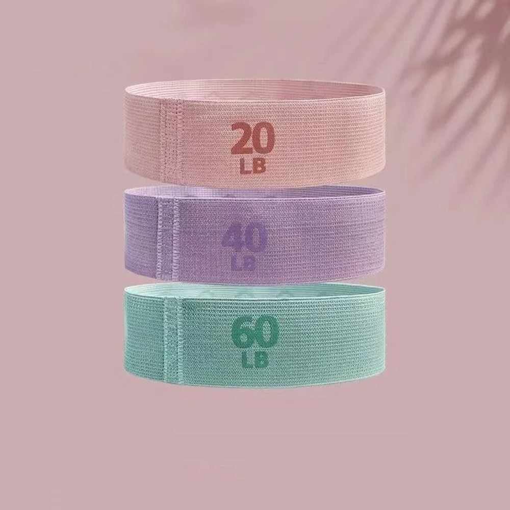 Fabric Resistance Bands For Fitness Yoga Pilates And Home Workout 12