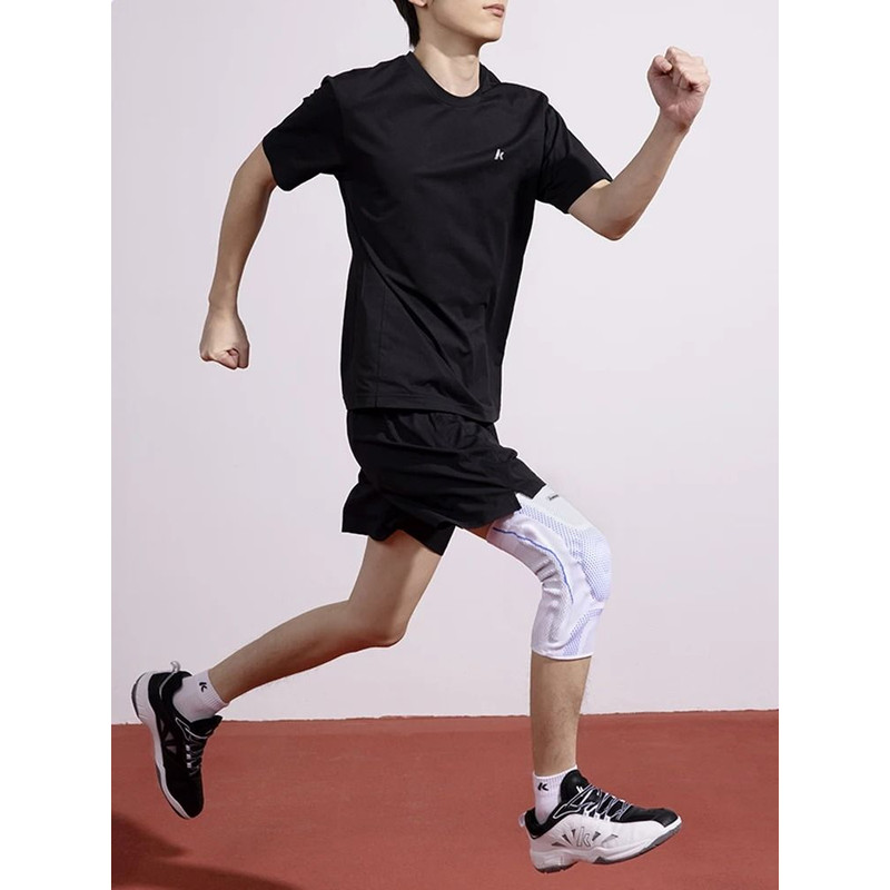 Kawasaki Professional Spring Silicone Ring Knee Pads With Breathable Support 1