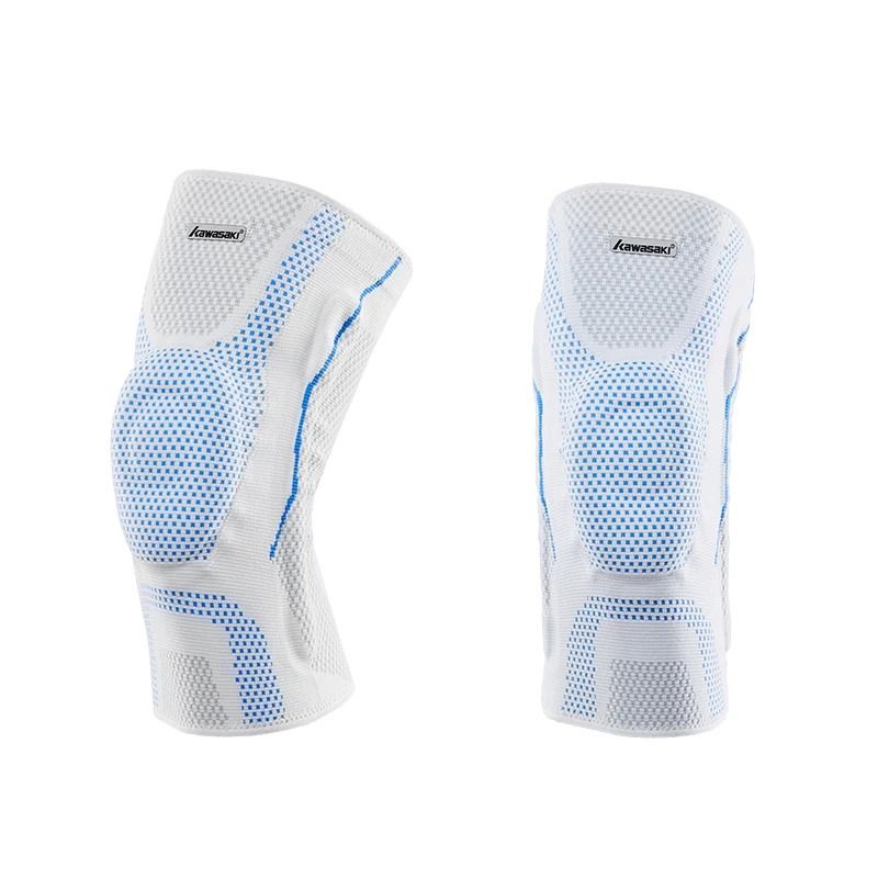Kawasaki Professional Spring Silicone Ring Knee Pads With Breathable Support 2