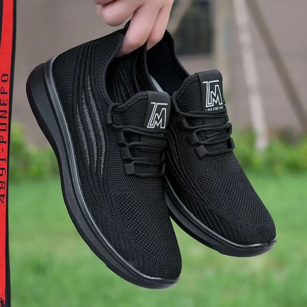 Mens Lightweight Breathable Mesh Sneakers For Summer With Non Slip Sole 4