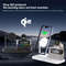 Qi2 5 In 1 Magnetic Wireless Charger Stand With LED Night Light And Alarm Clock For Samsung IPhone 3