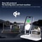 Qi2 5 In 1 Magnetic Wireless Charger Stand With LED Night Light And Alarm Clock For Samsung IPhone 3