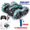 Amphibious RC Car Remote Control Stunt Vehicle With Double Sided Flip And 4WD Drift For Kids 12