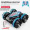 Amphibious RC Car Remote Control Stunt Vehicle With Double Sided Flip And 4WD Drift For Kids 6