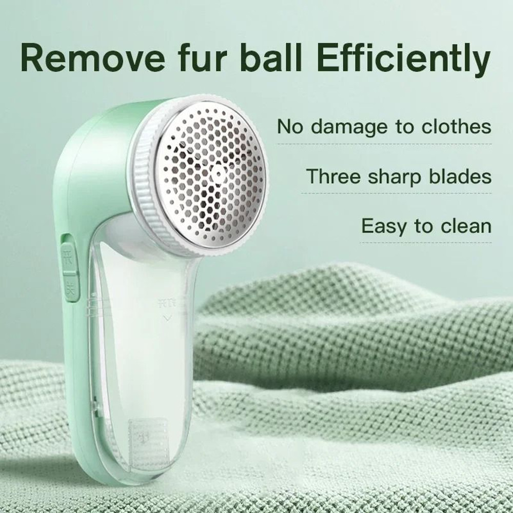 USB Rechargeable Electric Fabric Shaver Sweater Defuzzer 0