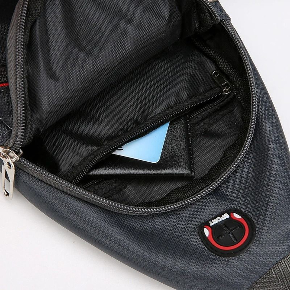 Waterproof Portable Outdoor Travel Men Small Chest Bag Large Capacity Lightweight Shoulder Bag Tren 3