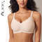 Womens Push Up Soft Bra Removable Padded Non Wired Seamless Full Coverage Everyday Comfort Bra 0