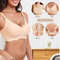 Womens Push Up Soft Bra Removable Padded Non Wired Seamless Full Coverage Everyday Comfort Bra 1