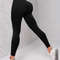 Elastic High Waist Leggings Women Knitted Solid Seamless Butt Lift Fitness Yoga Gym Sports Leggings 4