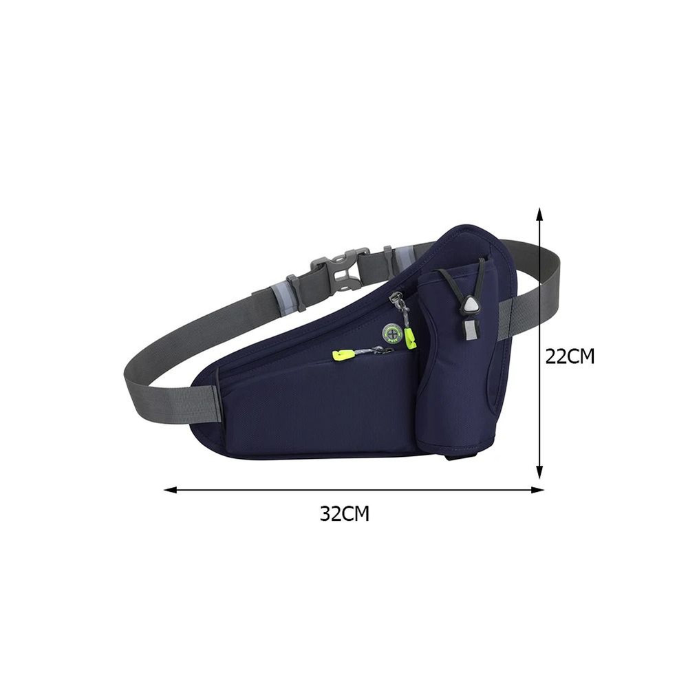 Running Waist Bag Water Bottle Holder Hydration Belt Bag Men Women Sports Fanny Pack Gym Running Cy 5