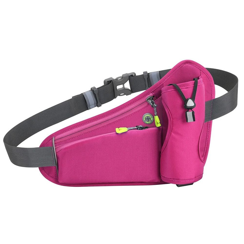 Running Waist Bag Water Bottle Holder Hydration Belt Bag Men Women Sports Fanny Pack Gym Running Cy 7
