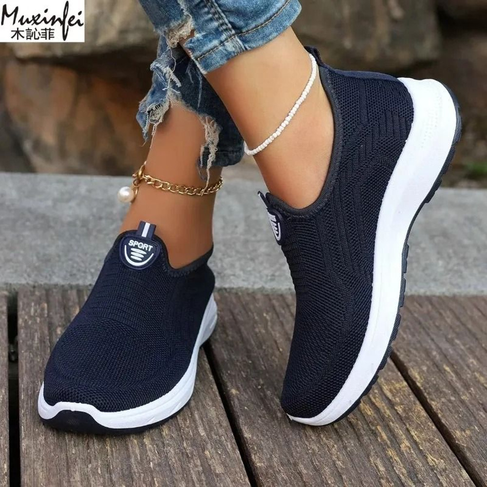 Womens Breathable Mesh Casual Shoes Soft Lightweight Sole 3