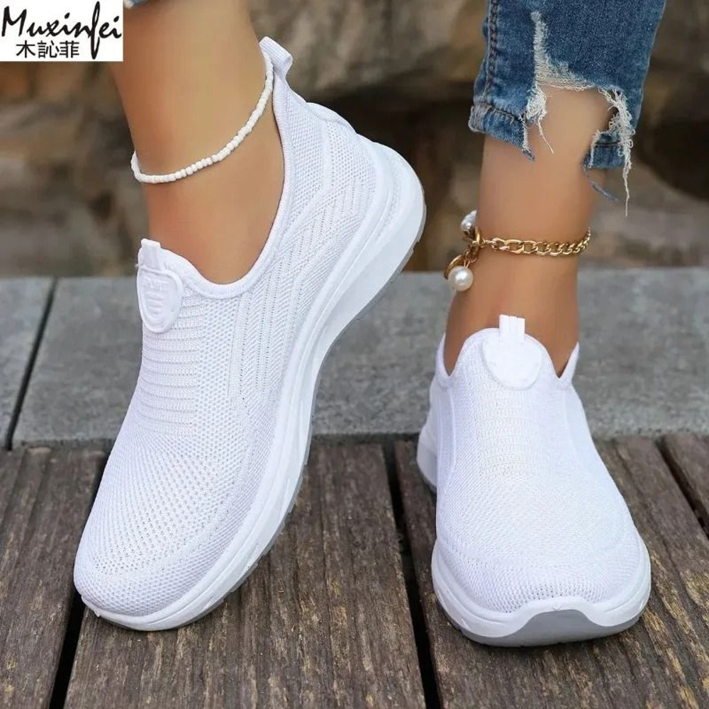 Womens Breathable Mesh Casual Shoes Soft Lightweight Sole 5