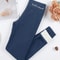 Winter Warm Leather Label Leggings Women High Waist Skinny Stretch Pants 6