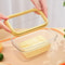 Household Hand Press Butter Keeper Plastic Butter Slice Container With Sealing Lid 2