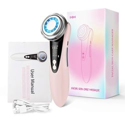 4 in 1 rf ems facial massager for skin firming and double chin removal