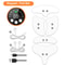 EMS Facial Lifting Massager Muscle Stimulator For Face Neck Skin Tightening 8