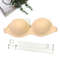 Beauwear Women Invisible Push Up Bra With Transparent Straps And Padded Cups 0