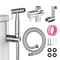 Handheld Bidet Sprayer Set Stainless Steel Toilet Spray Gun With Self Cleaning Nozzle 6