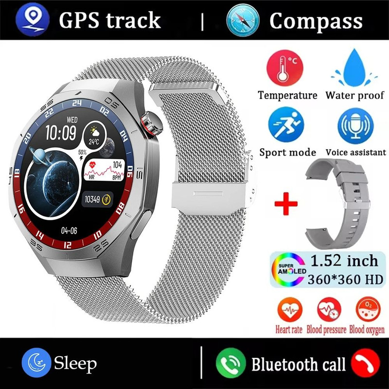 Smart Watch GPS Motion Trajectory Heart Rate Bluetooth Call Waterproof 11