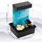Tabletop Fountain With Light Battery USB Operated Mini Indoor Water Fountain 7